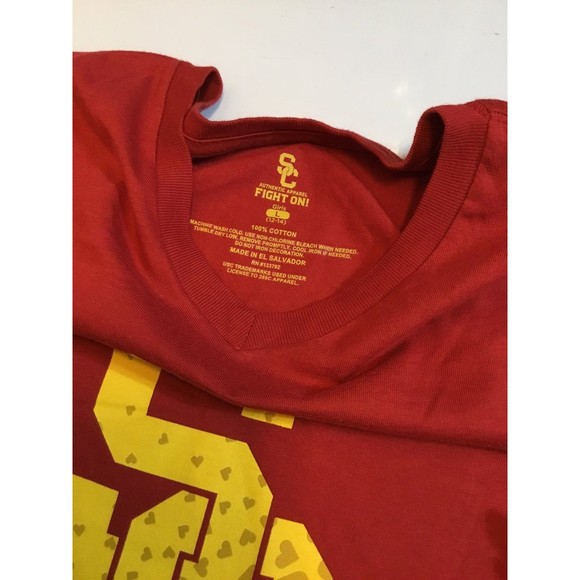 Southern Cal Trojans Tee Girl’s Size Large NWT - Picture 3 of 7
